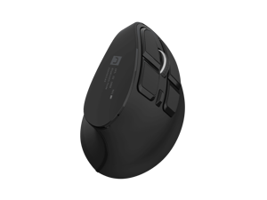 Natec | Vertical Mouse | Euphonie Pro | Wireless | Bluetooth, 2.4GHz | Black