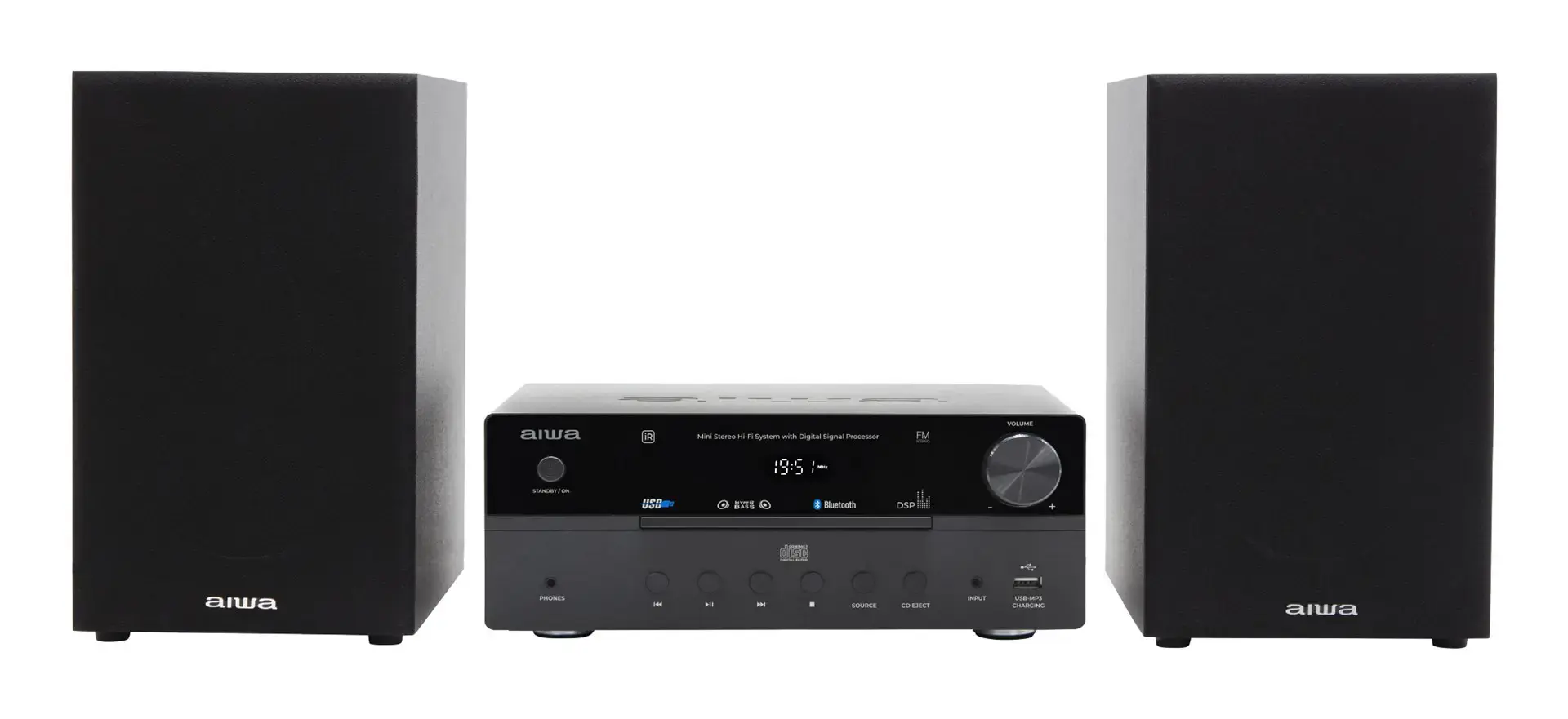 Aiwa MSBTU-550 home audio system Home audio micro system 50 W Black
