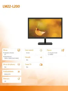 LCD 22 colių monitorius LM22-L200
