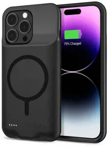 "Tech-Protect" dėklas PowerCase 7000mAh Apple iPhone 15 Pro, juodas