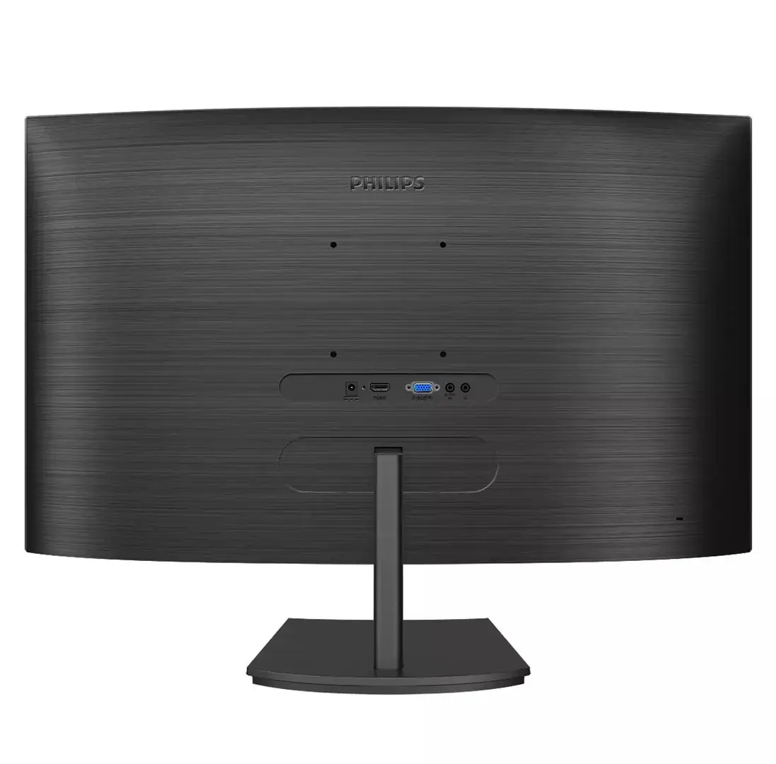 Monitorius PHILIPS 241E1SCA/00 Monitor Philips 241E1SCA/00 23,6 FullHD, VA, HDMI, curved, speakers