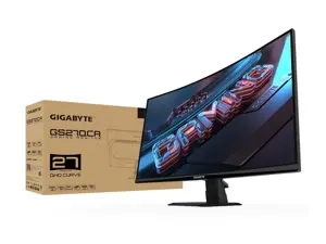 Gigabyte | GS27QCA EK | 27 " | VA | 180 Hz | 1 ms | 2560 x 1440 pixels | 250 cd/m² | HDMI ports quantity 2
