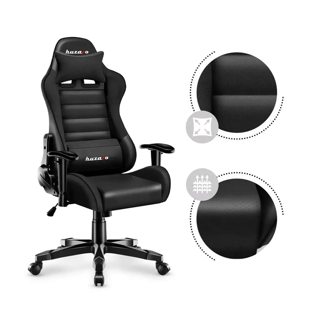 "Huzaro HZ-Ranger 6.0 Black" žaidimų kėdė vaikams