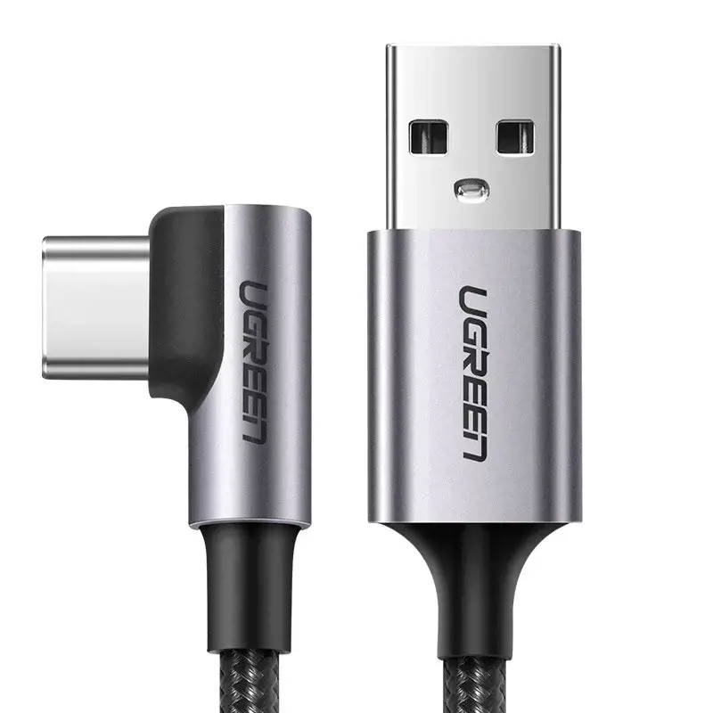 Ugreen 50942, 2 m, USB A, USB C, USB 2.0, juoda