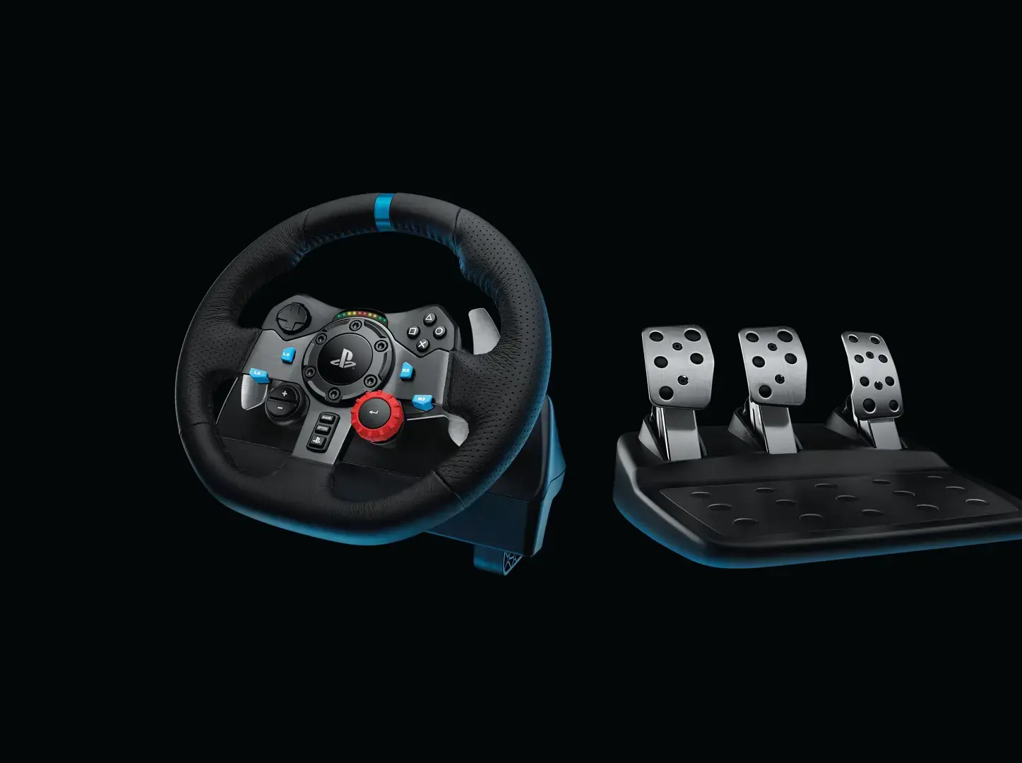 LOGITECH G29 Driving Force Racing Wheel - skirtas "PlayStation 4", "PlayStation 3" ir kompiuteriui - USB -