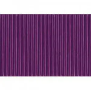 Gofruotas kartonas 50x70cm Folia tams.violetinis