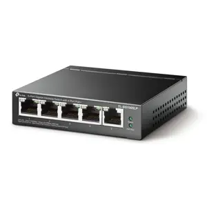 TP-Link TL-SG1005LP, nevaldomas, Gigabit Ethernet (10/100/1000), maitinimas per Ethernet (PoE), montuojamas ant sienos