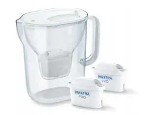 Brita Style Essential + 2 MAXTRA PRO PURE PERFORMANCE (White)