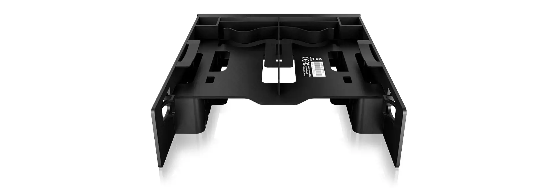 ICY BOX IB-5251, plastikinis, juodas, Kinija, 175 mm, 147 mm, 40 mm