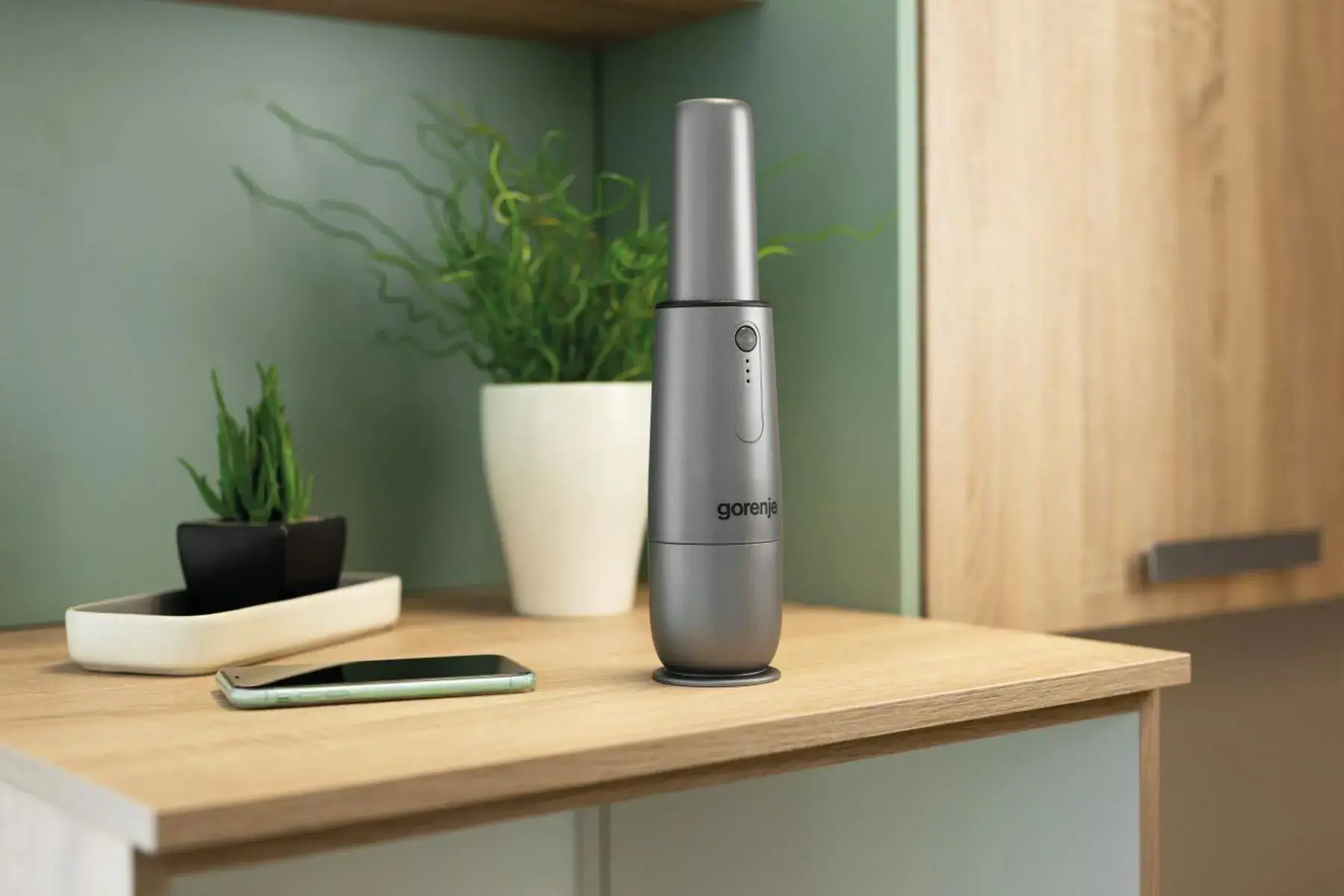 Gorenje Vacuum Cleaner | MVC72HGA | Cordless operating | Handheld | 70 W | Operating time (max) 12 min | Anthracite