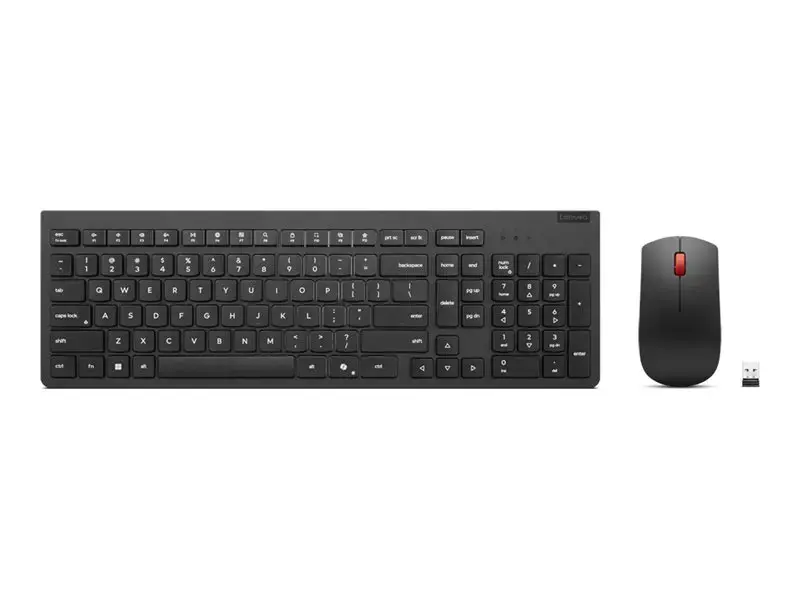 Lenovo Essential | Keyboard and Mouse Combo | Wireless | Russian/Cyrillic | Black