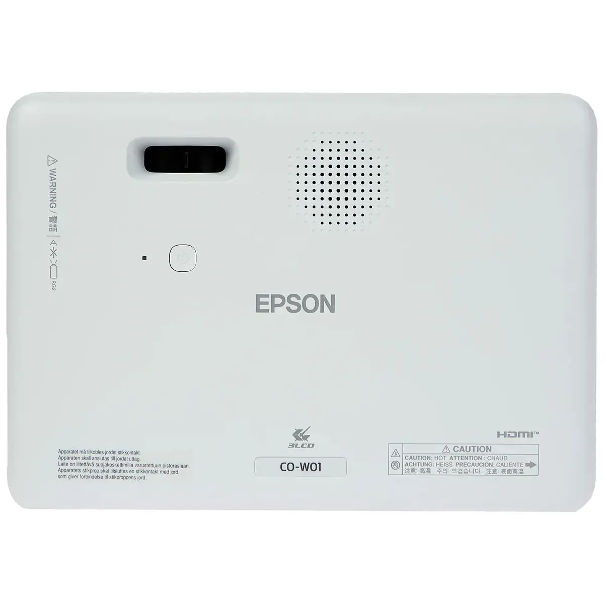 Epson CO-W01, 3000 ANSI liumenų, 3LCD, WXGA (1200x800), 16:10, 635-9601,2 mm (25-378"), 0,9-10,4 m