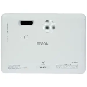 Epson CO-W01, 3000 ANSI liumenų, 3LCD, WXGA (1200x800), 16:10, 635-9601,2 mm (25-378"), 0,9-10,4 m