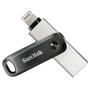 "SanDisk iXpand Flash Drive Go 256GB - USB3.0 + "Lightning" - skirtas "iPhone" ir "iPad"; EAN:61965…