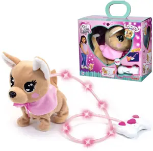 SIMBA Chi Chi Love Loomy Dog valdomas šviečiančiu kabeliu
