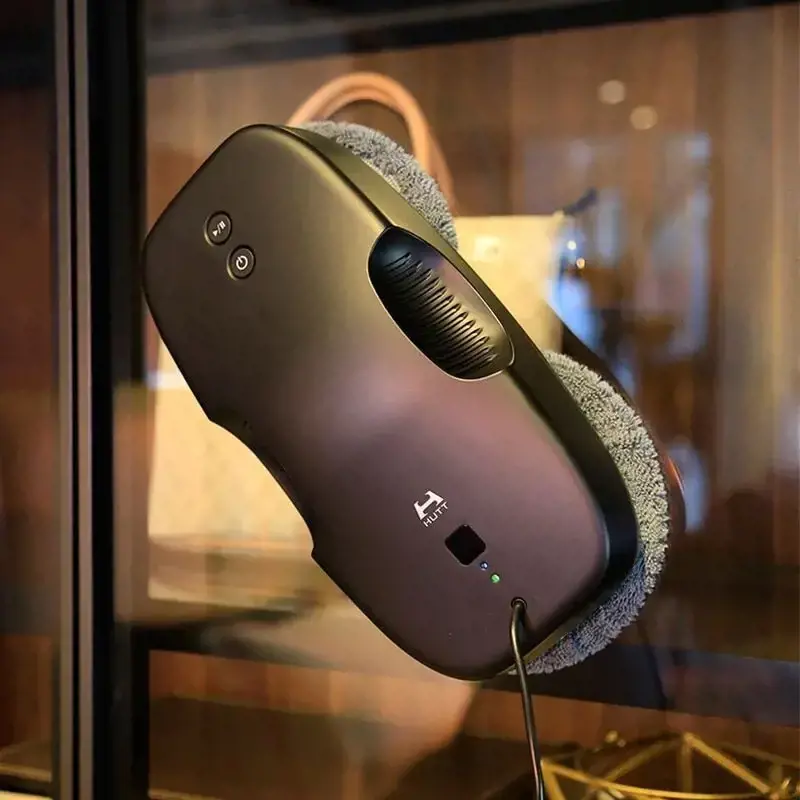 HUTT langų valymo robotas DDC5 su laidu, 3800 Pa, juodas