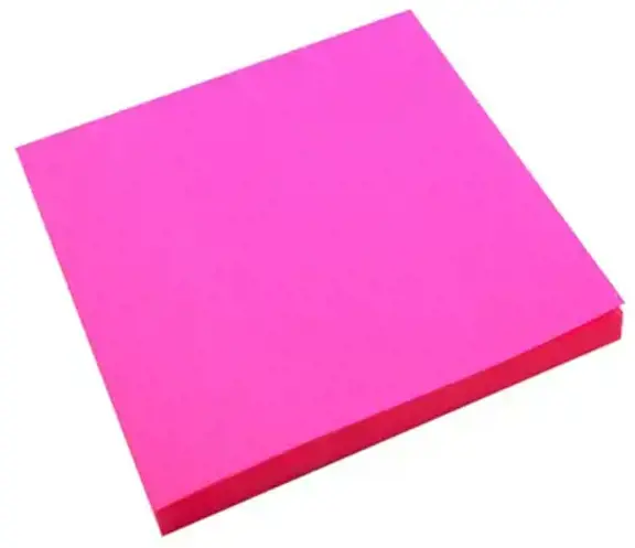 Lipnūs lapeliai Forpus, Neon, 75x75mm, rožiniai (1x80)