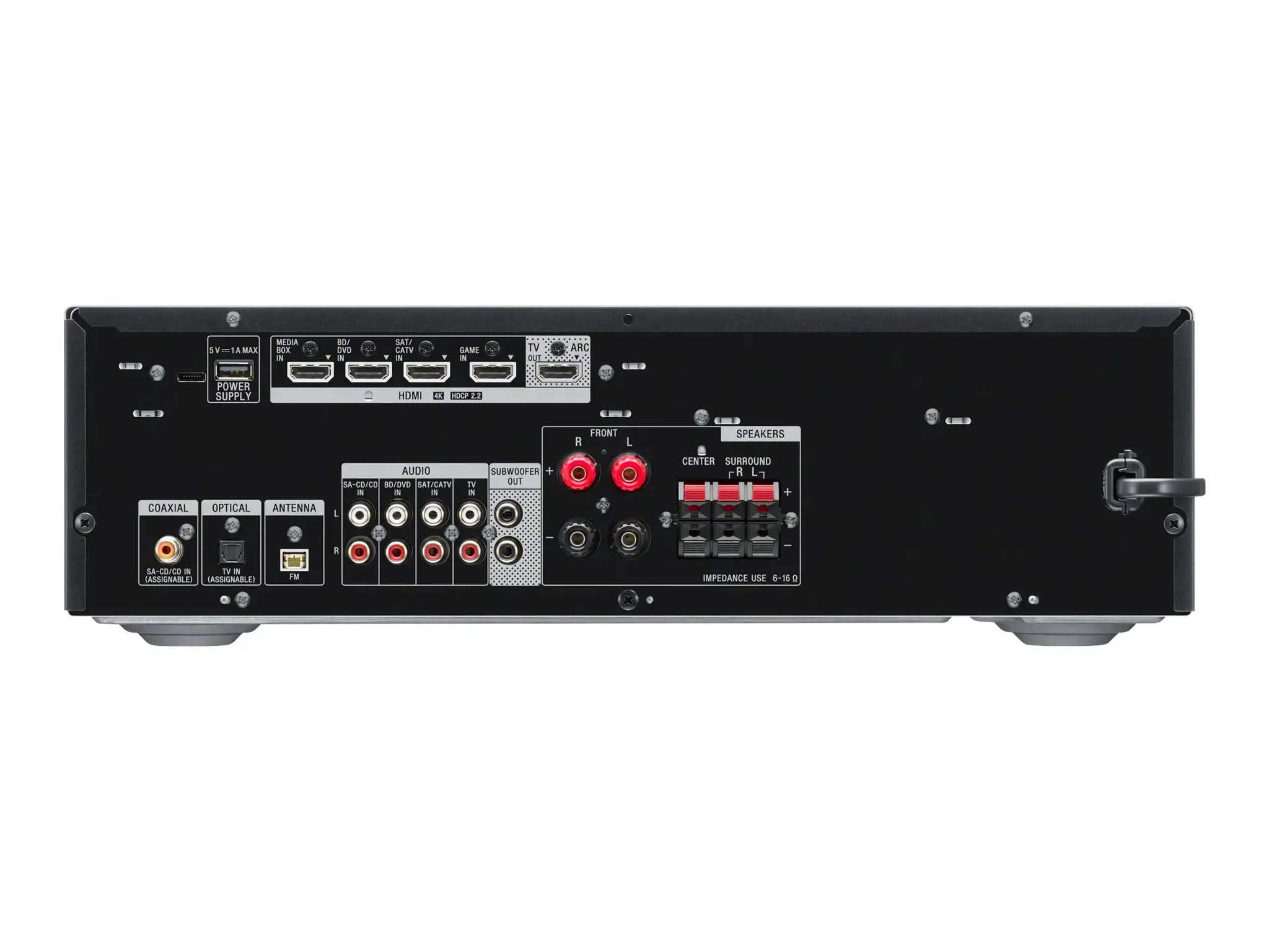 "Sony" STRDH590 5.2 kanalų namų kino AV imtuvas "Sony