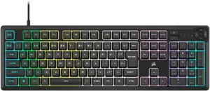 Corsair K55 CORE RGB | Gaming keyboard | Wired | NA | Black | USB 2.0 Type-A