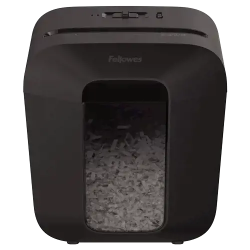 "Fellowes Powershred LX25", smulkinimas dalelėmis, 4x37 mm, 11,5 l, 2000 mm/min, 6 lapai, P-4