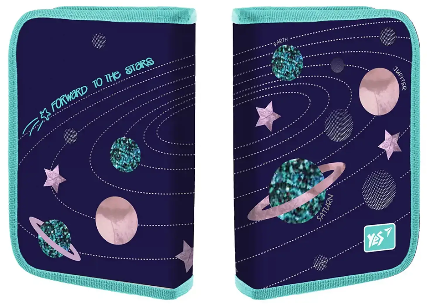 Forminis penalas YES vienvietis su 2 atvartais HP-04 Cosmos