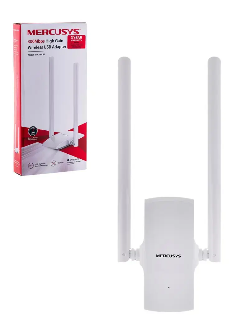 "Mercusys" 300Mbps didelės spartos belaidis USB adapteris