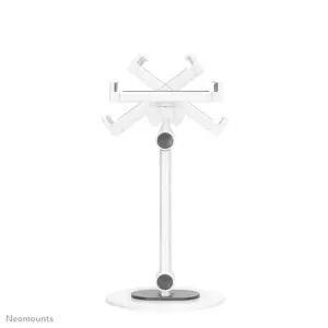 "Neomounts by Newstar" planšetinio kompiuterio stovas, Mobilusis telefonas/išmanusis telefonas, Planšetinis kompiuteris/UMPC, Pasyvus laikiklis, Stalas, Baltas