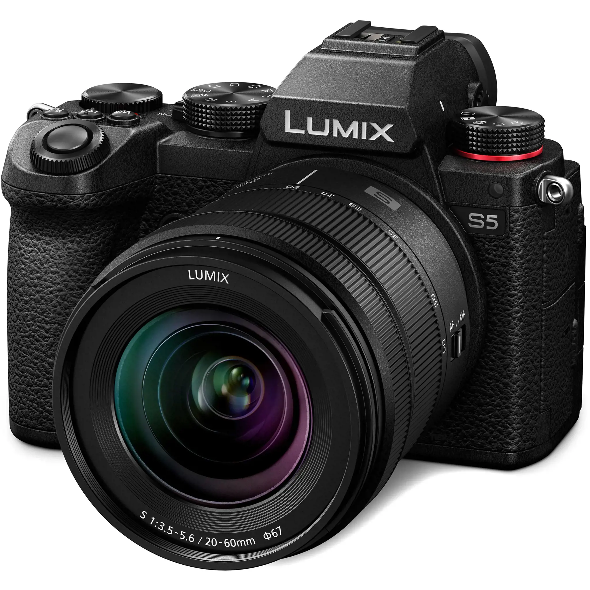 "Panasonic Lumix DC-S5" + LUMIX S 20-60mm F3.5-5.6 (S-R2060)(DC-S5KE)(Juoda)
