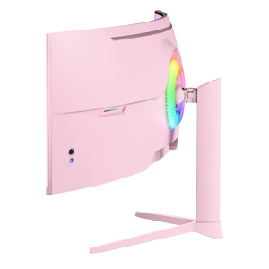 Arozzi Nova | 49 " | VA | 32:9 | 165 Hz | 4 ms | 5120 x 1440 pixels | 350 cd/m² | HDMI ports quantity 2 | Pink