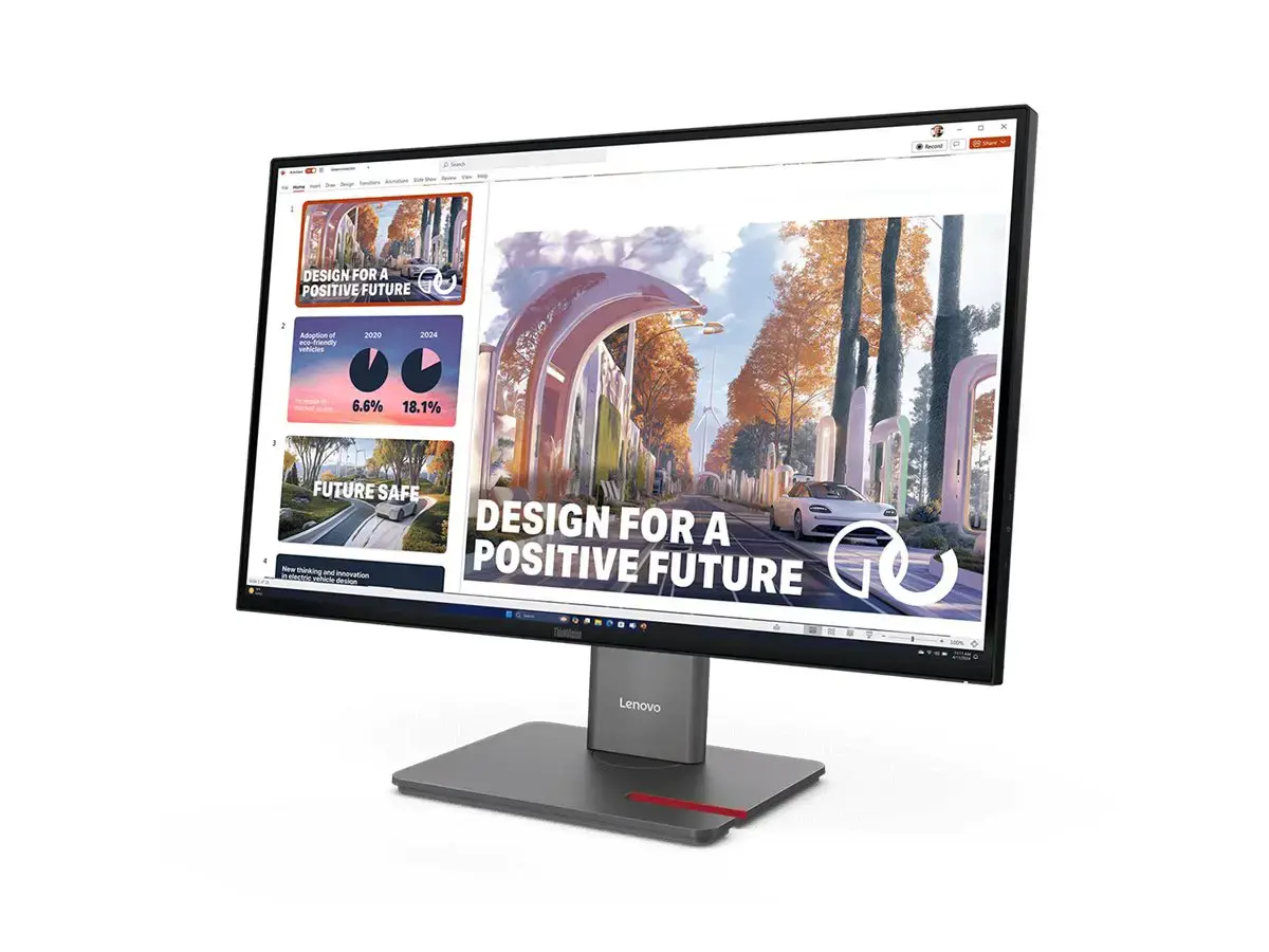 LENOVO 27" P27QD-40 QHD IPS 16:9 120HZ DP/HDMI/USB-C(140W)/RJ45