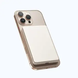 Xiaomi Super Slim Magnetic Power Bank 5000 | 5000 mAh | Gold