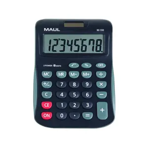 Stalinis skaičiuotuvas MAUL MJ 550, junior, 8 skaitmenys