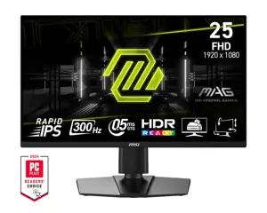 LCD Monitor MSI MAG 255PXF 24.5" Gaming Matte Panel IPS 1920x1080 16:9 300Hz 0.5 ms Speakers Colour…