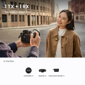 Insta360 Mic Pro (1TX + 1RX), black
