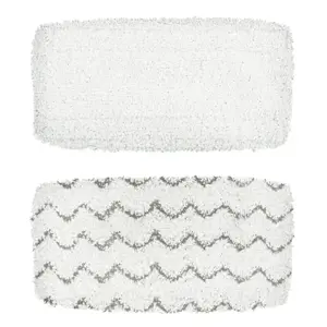 "Bissell" mikropluošto garų šluostės padų rinkinys, skirtas "Symphony 1132N/1977N", 2 vnt., baltas