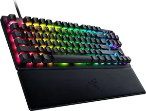 "Razer" žaidimų klaviatūra "Huntsman V3 Pro Tenkeyless Wired Nordic Analog Optical" juoda