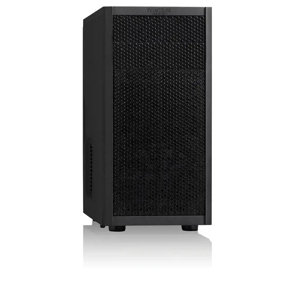 Fractal Design Core 1000 USB 3.0, Midi Tower, kompiuteris, juodas, DTX, micro ATX, Mini-ITX, 14,8 cm, 35 cm