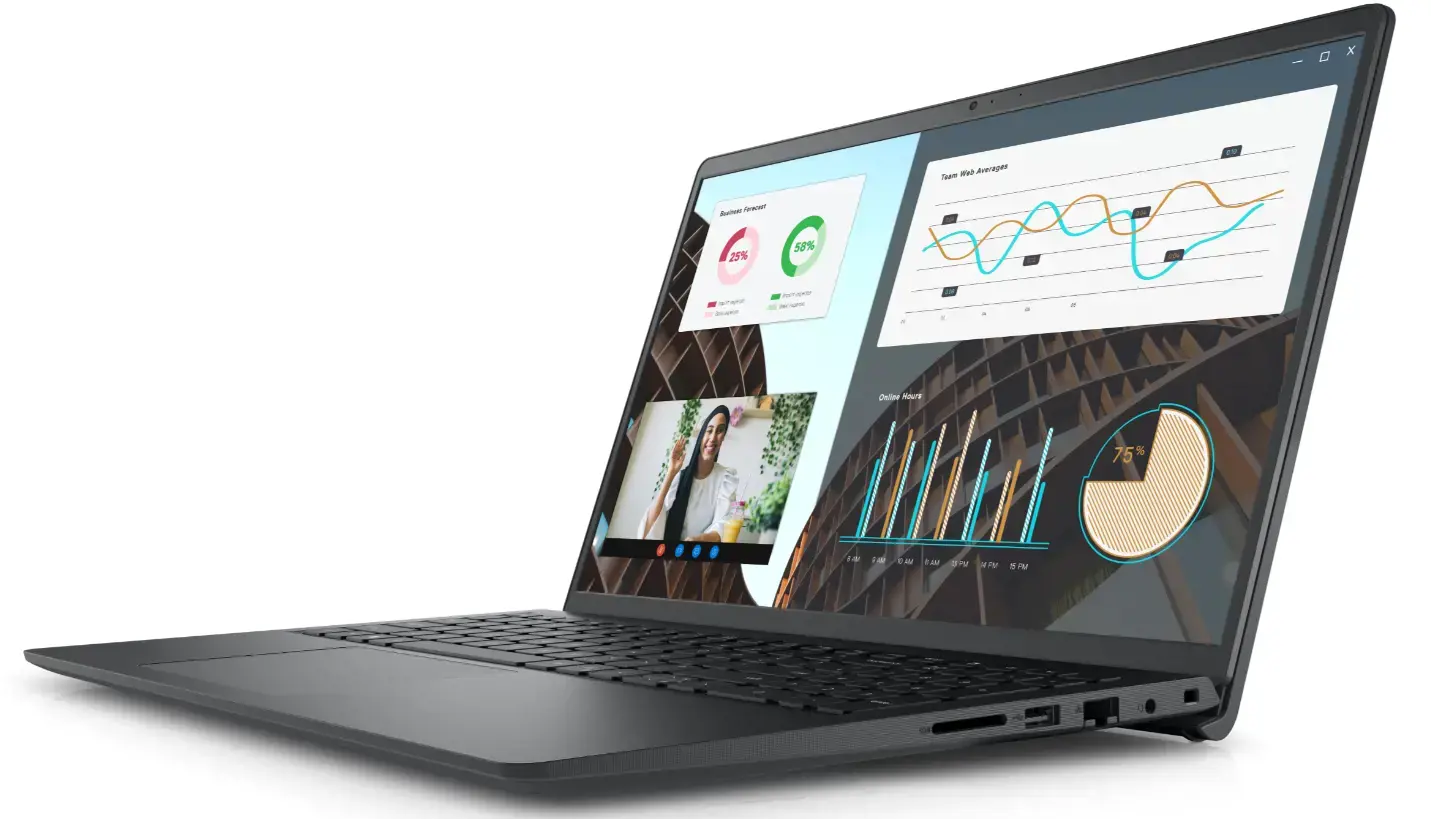 Nešiojamas kompiuteris Dell Vostro 15 3530, i5-1335U, 256 GB, 15,6 Coliai, Windows 11 Home, Intel UHD