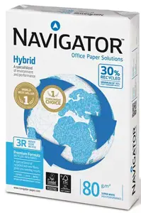 A4 Biuro popierius Navigator 100-00031, 80 g/m², 500 psl.