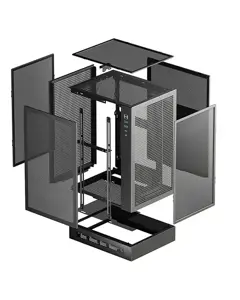 Deepcool PC Gaming Case | CH170 DIGITAL | Black | Mini ITX | ATX PS2