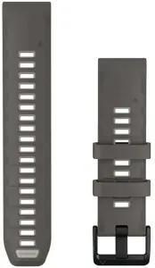 Garmin watch strap QuickFit 22mm fenix 9 Pro, pebble grey/silver gray