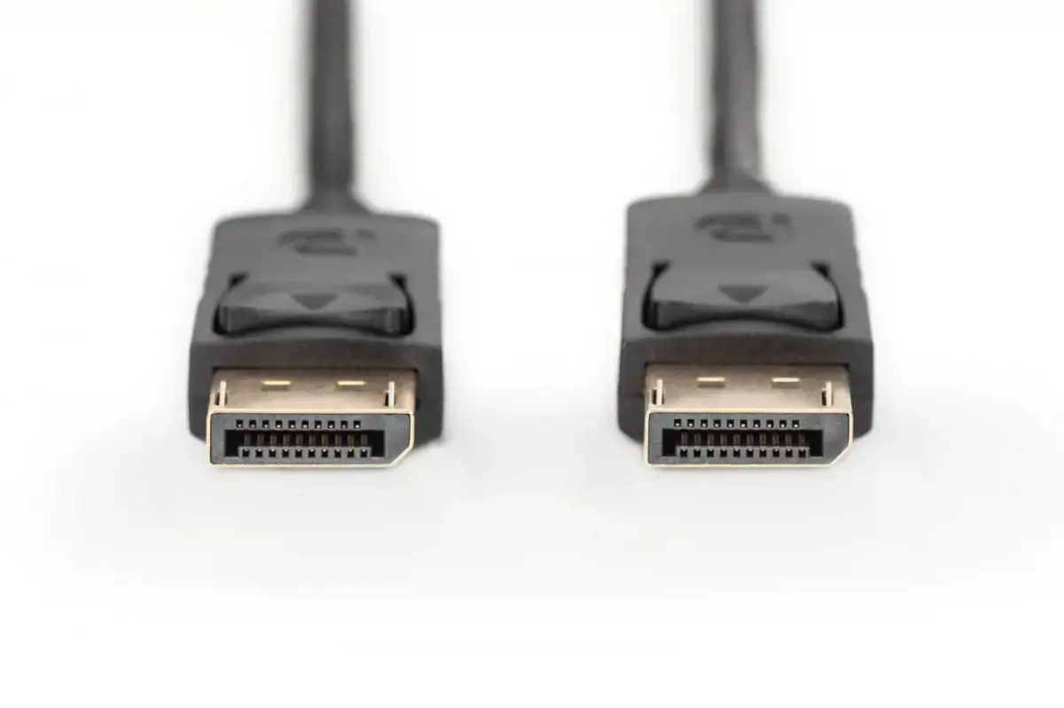 ASSMANN "Displayport" kabelis 2 m AWG28 2x ekranuotas 20 kontaktų juodas