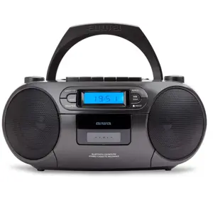 "Aiwa BBTC-550BK" nešiojamoji stereo sistema Digital 6 W Black