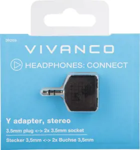 "Vivanco" adapteris 3,5 mm - 2x3,5 mm (39269)