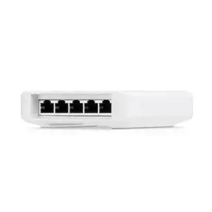UBIQUITI USW-Flex Ubiquiti USW-Flex 5 x Gigabit UniFi komutatorius (1x PoE įėjimas, 4x PoE+/48V PoE išėjimas 46W)