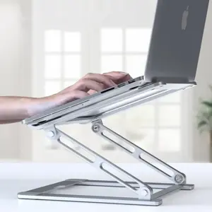 "Tech-Protect" nešiojamojo kompiuterio stovas, pilkos spalvos