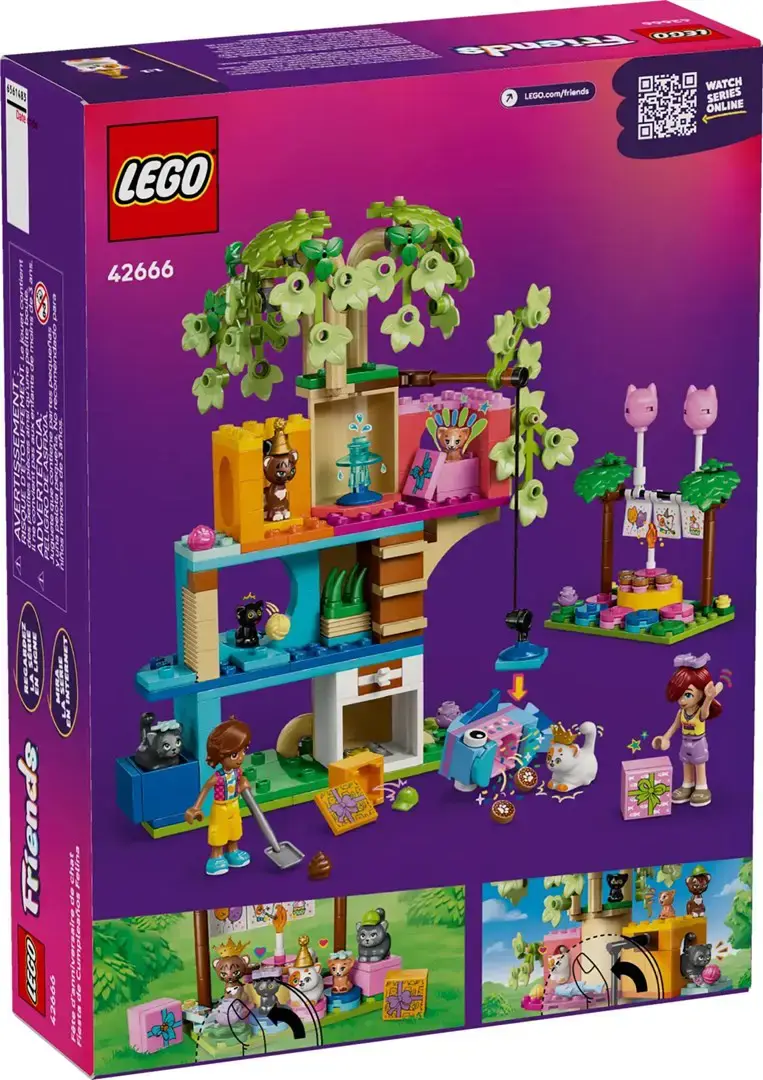 LEGO FRIENDS 42666 Cat Birthday Party & Tree House