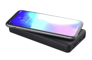 "Trust Primo", 20000 mAh, ličio jonų (Li-Ion), 3,7 V, 15 W, juodas