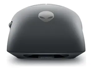 Alienware Pro Wireless Gaming Mouse, Ambidextrous, Optical, RF Wireless + USB Type-C, 26000 DPI, 0.25 ms, Black