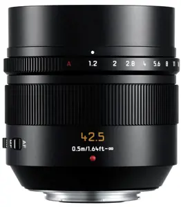 "Panasonic" LEICA DG NOCTICRON 42,5 mm / F1,2 ASPH. / GALINGASIS O.I.S. (H-NS043)